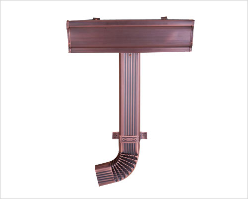 紫銅落水系統(tǒng) 紫銅落水系統(tǒng)搭配相應(yīng)雨水管,整個(gè)落水系統(tǒng)在排水保護(hù)建筑的同時(shí)更提升了建筑的品質(zhì).